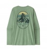 Блуза Patagonnia Women's LS Capilene Cool Daily Graphic Shirt - Lands Summer 2025